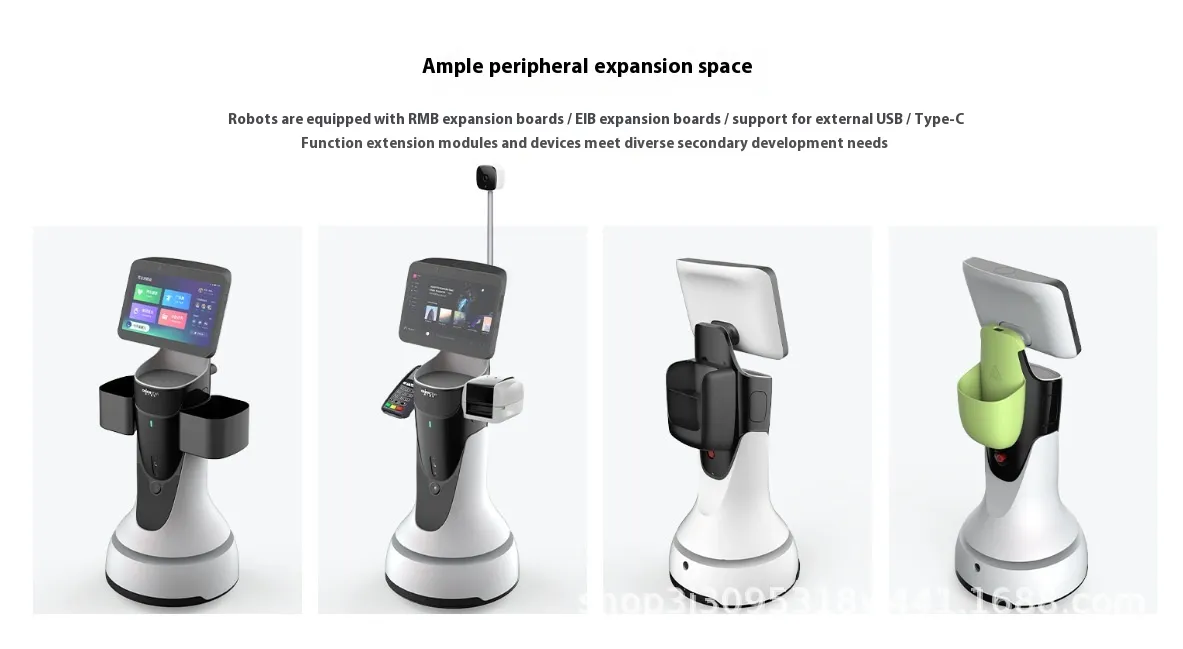 Hot Selling AI Logistics Robot for Food Serving & Delivery Essential Service Robot for Restaurant & Hotel Supplies(Image10) Hot Selling AI Logistics Robot for Food Serving & Delivery Essential Service Robot for Restaurant & Hotel Supplies(Image10)