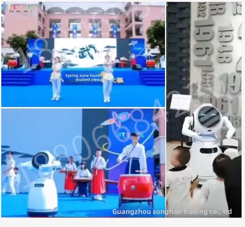 Hot Selling AI Reception Robot for Food Serving & Delivery Service Robots for Restaurant & Hotel Supplies(Image5) Hot Selling AI Reception Robot for Food Serving & Delivery Service Robots for Restaurant & Hotel Supplies(Image5)