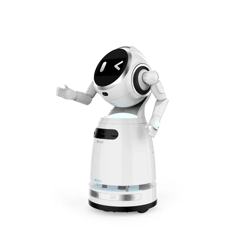 Robot de recepție AI de mare vânzare pentru servirea alimentelor și livrare, roboți de serviciu pentru restaurante și hoteluri