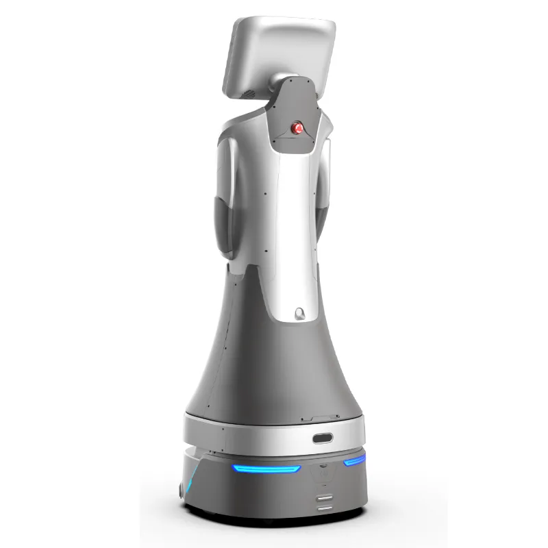 Robot Penerima Tamu dengan Panduan Gerakan Penjelasan untuk Restoran, Hotel, Ruang Pameran, Perpustakaan, dan Kantor Penjualan(Gambar2)