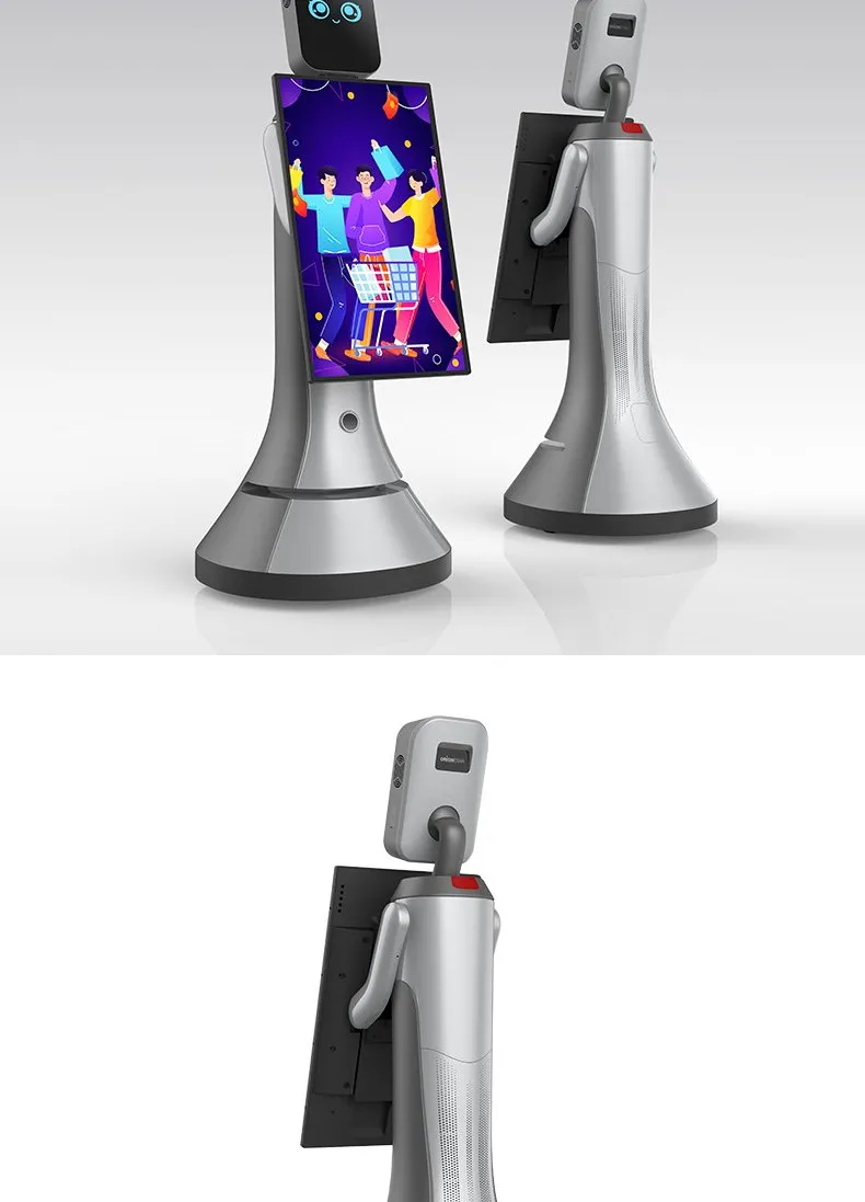 Robot inteligent de recepție versiunea DP Xiao Mi Leopard Welcome Service Ghid mobil pentru roboți de serviciu în săli de expoziție(Imagine4) Robot inteligent de recepție versiunea DP Xiao Mi Leopard Welcome Service Ghid mobil pentru roboți de serviciu în săli de expoziție(Imagine4)