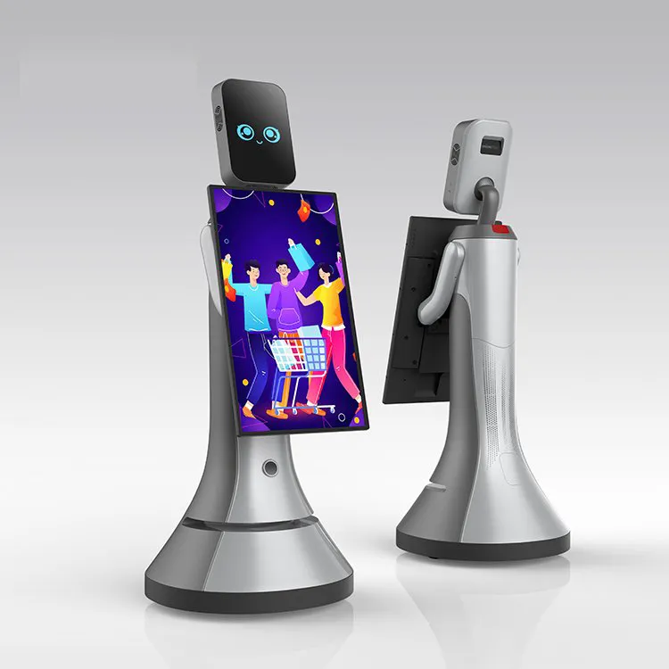 Xiao Mi DP Version Intelligent Reception Robot Leopard Welcome Service Mobile Guide for Exhibition Hall Service Robots