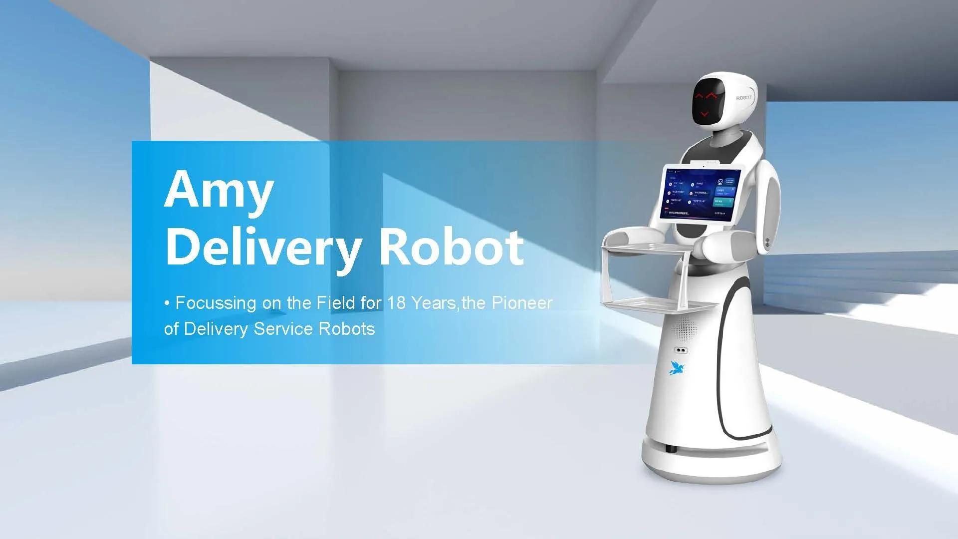 Robot pengantar makanan Amy(Gambar1)