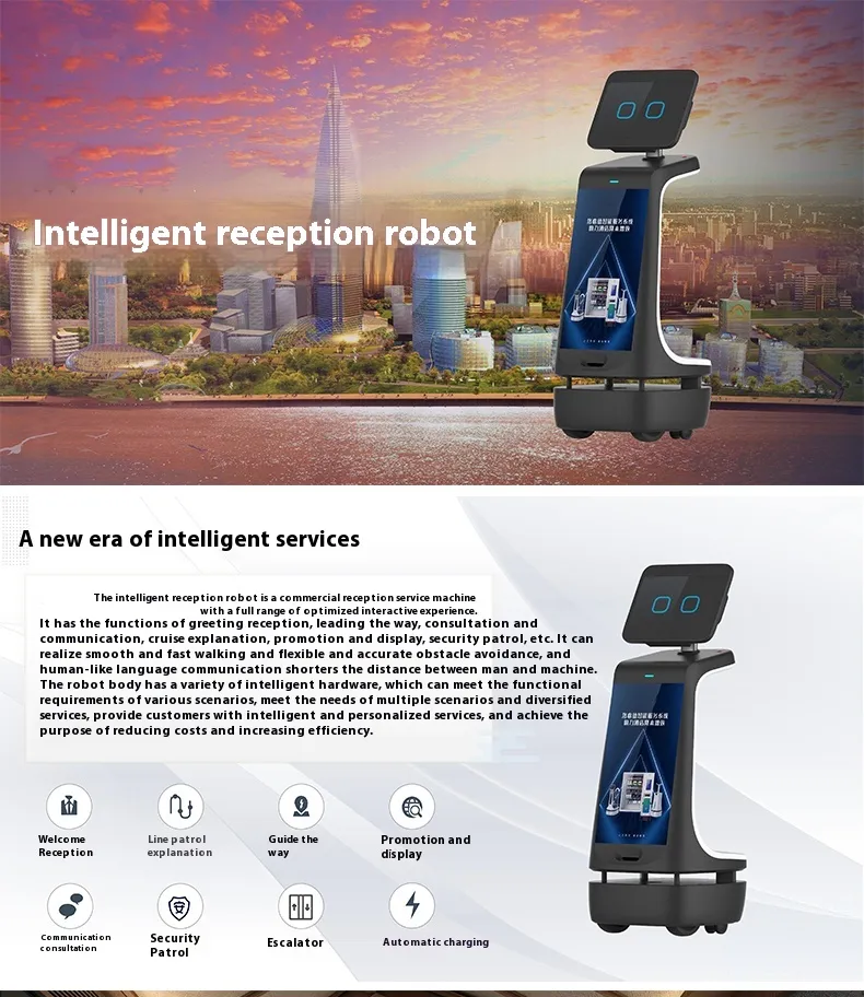 Panduan Sambutan Robot Penerima Tamu Komersial Cerdas untuk Museum, Tempat Wisata, Pameran Sains dan Teknologi, serta Sewa Robot(Gambar1) Panduan Sambutan Robot Penerima Tamu Komersial Cerdas untuk Museum, Tempat Wisata, Pameran Sains dan Teknologi, serta Sewa Robot(Gambar1)