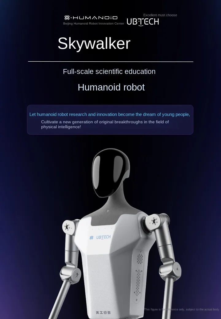 Robot umanoid de închiriat pentru spectacole în Sala Experimentală a Universității Dădacă AI Education(Imagine1)
