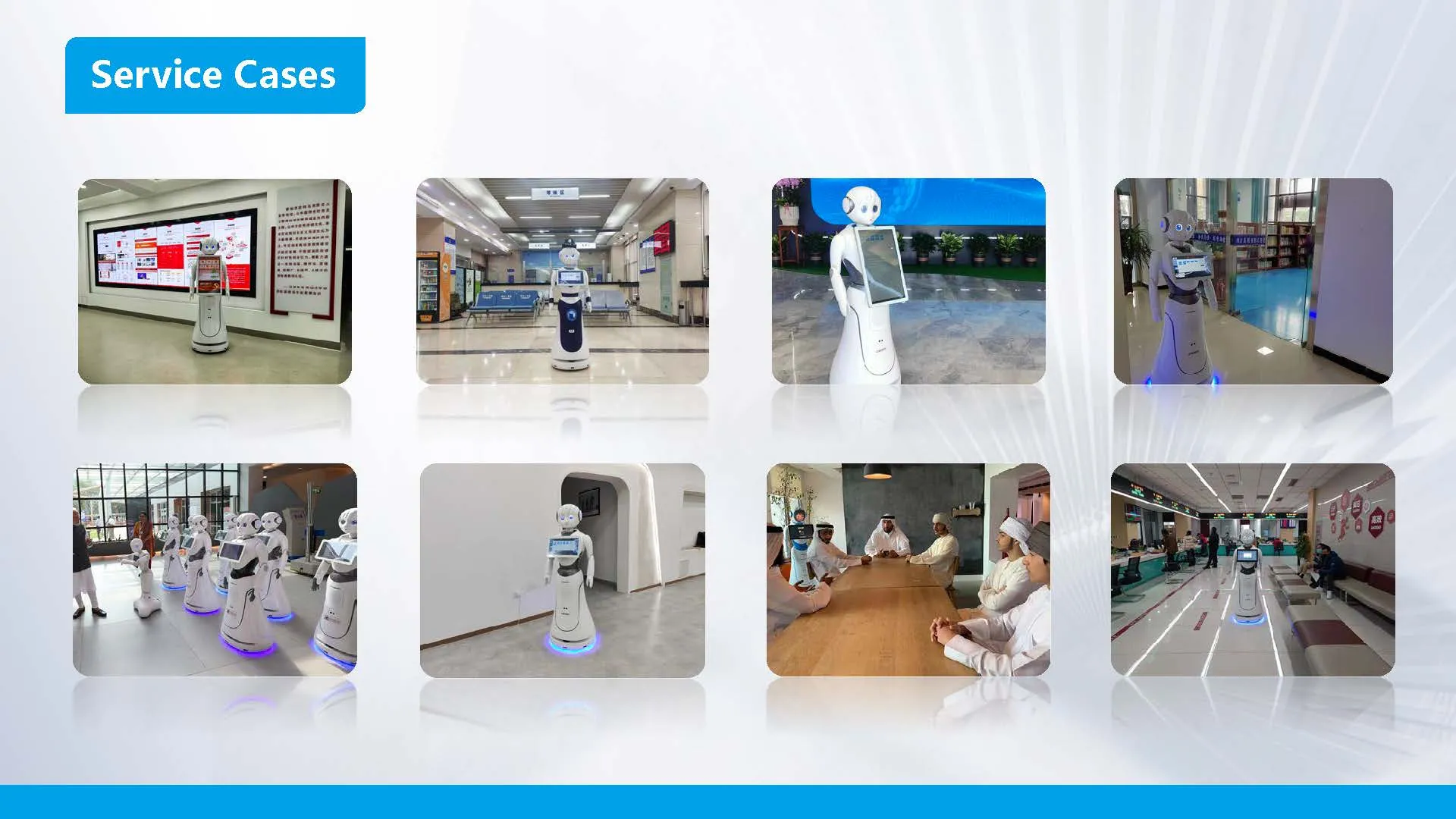 Visoka kontrola kvalitete Šarmantna Vješta Prilagodljiva Inteligentna Usluge Tumačenja i Recepcije Alice Recepcijski Robot(Slika4)