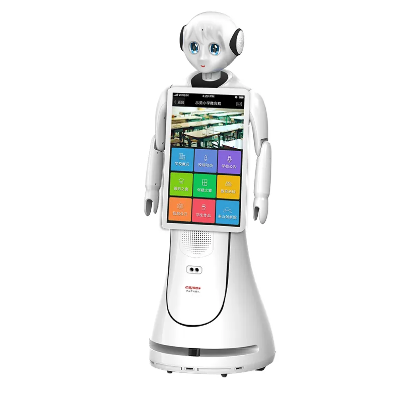 Visoka kontrola kvalitete Šarmantna Vješta Prilagodljiva Inteligentna Usluge Tumačenja i Recepcije Alice Recepcijski Robot