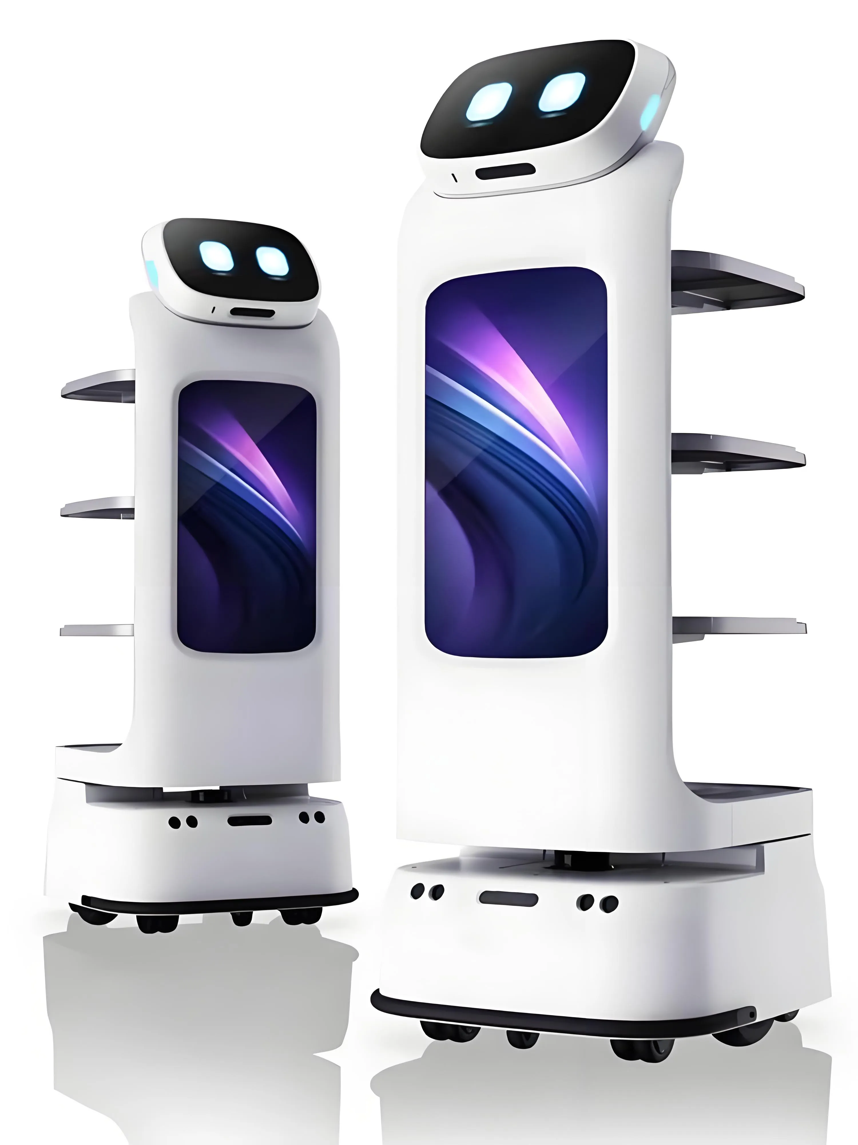 Youbao Multifunctional Service Robot for Hotel Restaurant Automatic Dinner Welcome Meal Delivery Advertising Marketing Features(Image1)