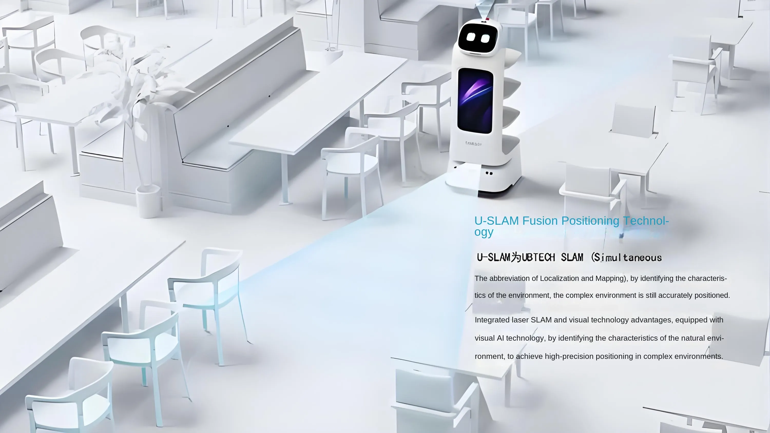 Youbao Multifunctional Service Robot for Hotel Restaurant Automatic Dinner Welcome Meal Delivery Advertising Marketing Features(Image9)