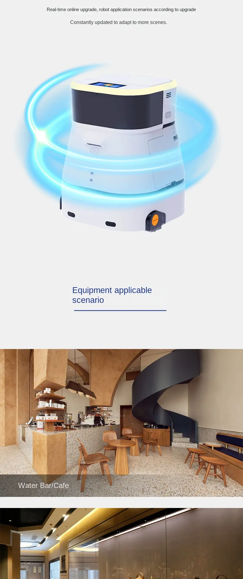 Robot Pembersih Komersial Zhihui C2 Pencuci Lantai Cerdas untuk Rumah Sakit Pusat Perbelanjaan Gedung Perkantoran untuk Kebersihan(Gambar4) Zhihui C2 Commercial Cleaning Robot Intelligent Floor Washing for Hospitals Shopping Malls Office Buildings for Cleaning(Image4)