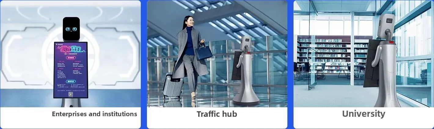 Xiao Mi Intelligent Dining Robot with Leopard Design AI Voice Interaction Automatic Queue Pickup Explanation Service Robot(Image8)