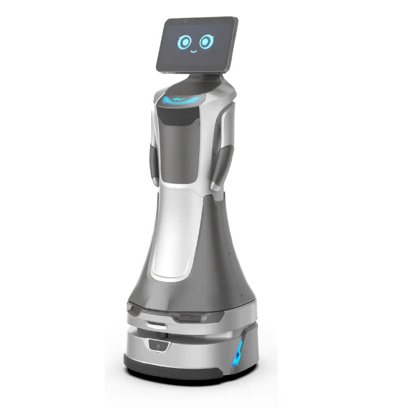 Welcome Reception Robot with Explanation Gesture Guide for Restaurant Hotel Exhibition Hall Library and Sales Office(Image4)
