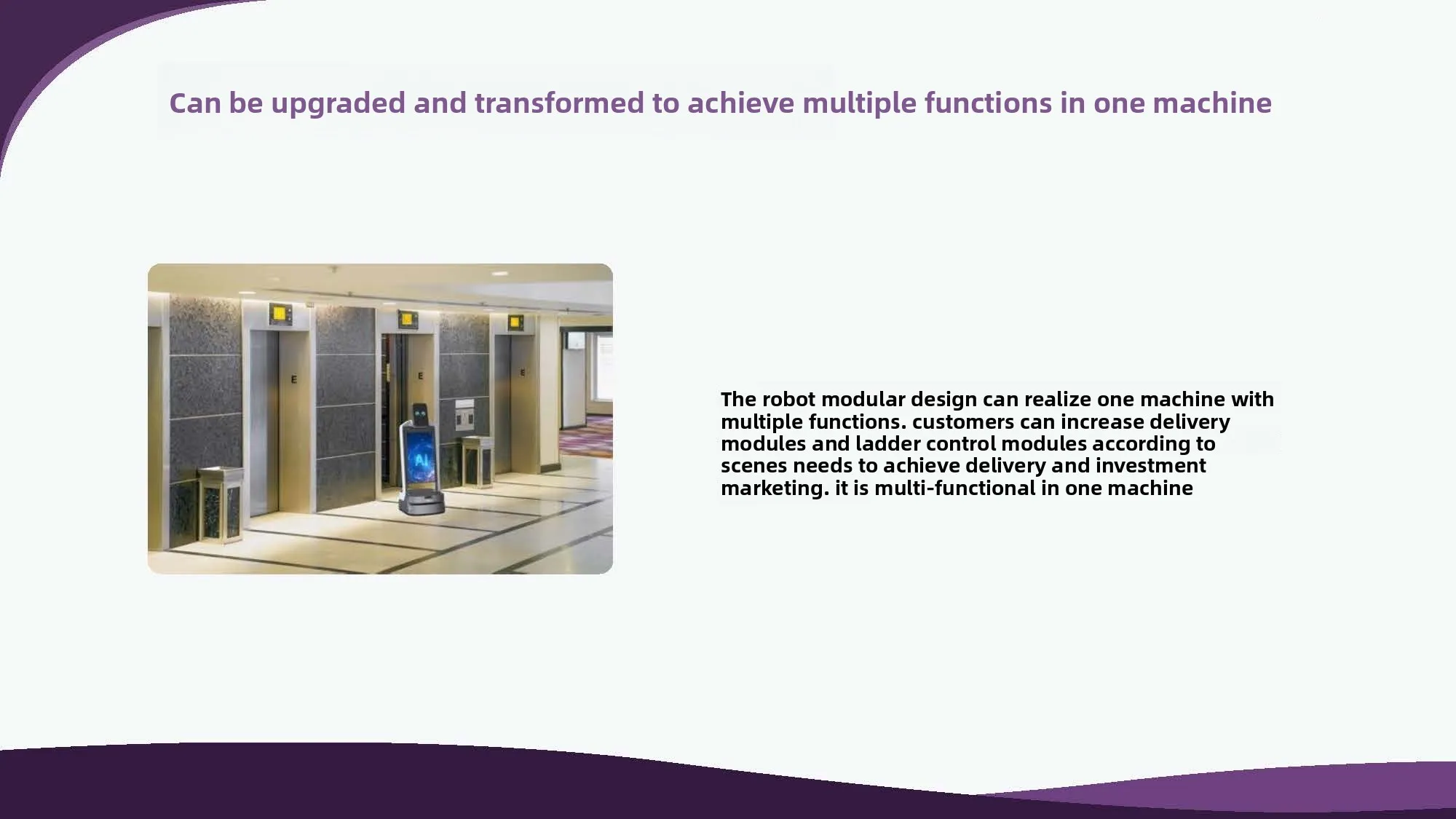 High-End Large Screen Interactive Exhibition Hall Guide Robot Leopard Assistant Front Desk Reception with Road Leading Promotion(Image9)