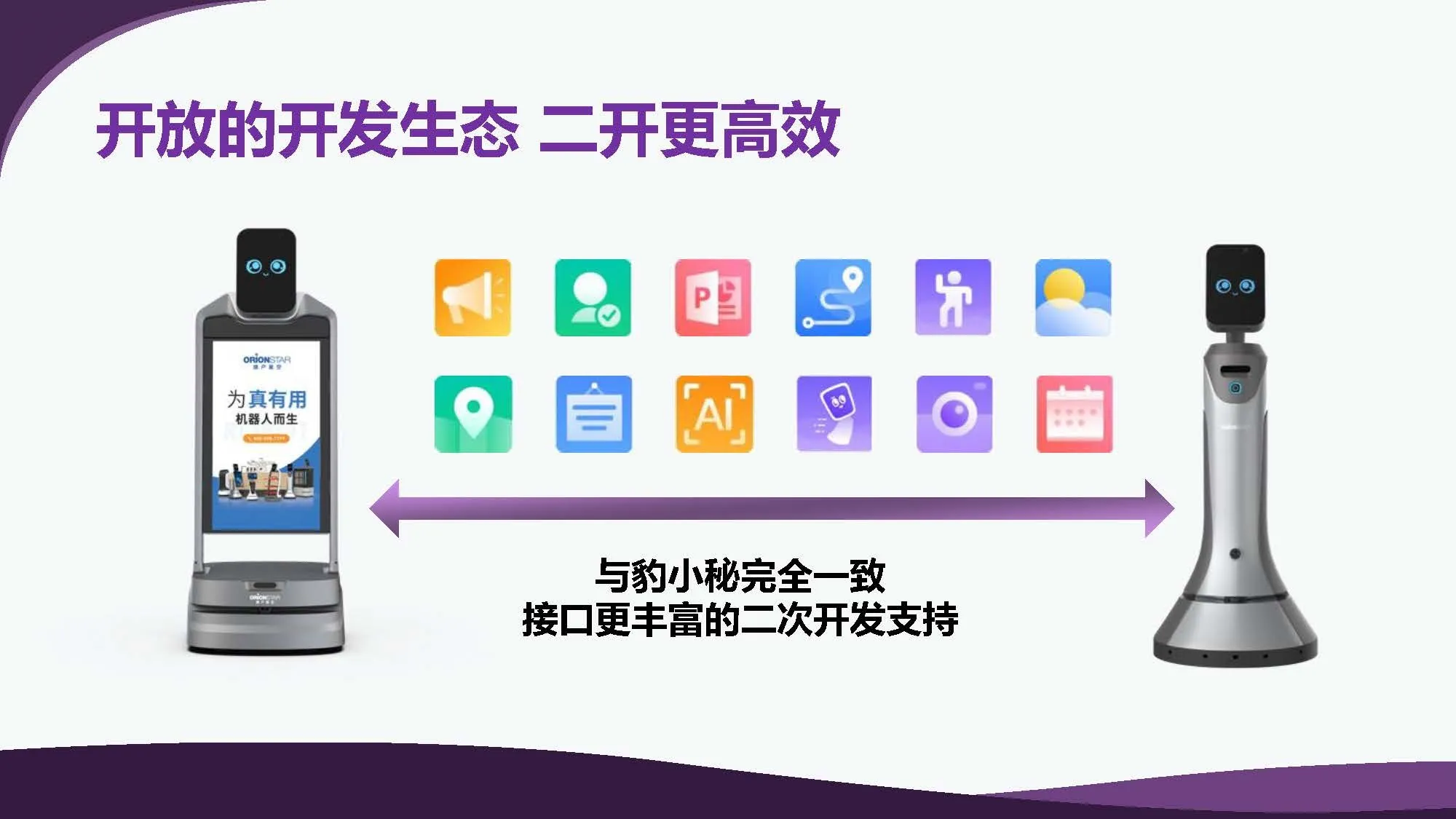 High-End Large Screen Interactive Exhibition Hall Guide Robot Leopard Assistant Front Desk Reception with Road Leading Promotion(Image17)
